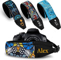 Art Tribute Custom Camera Strap Begonia Flower by ArtTribute