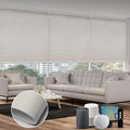 SmartWings Motorized 100% Blackout Shades Blinds, Custom Size, Cordless Window by SmartWings