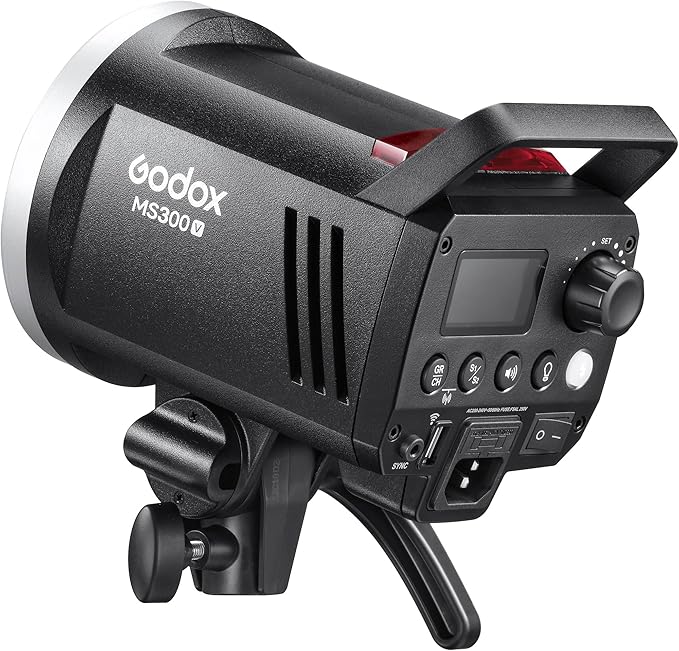 Godox MS300V MS300-V Compact Studio Strobe Flash Light - 300W - Image 4