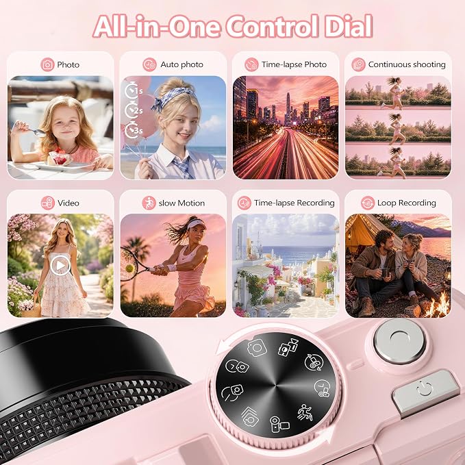 4K Digital Camera for Photography, 64MP Vlogging Camera for YouTube - Image 6