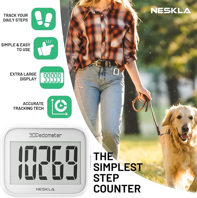3D Pedometer for Walking, Simple Step Counter - Image 2