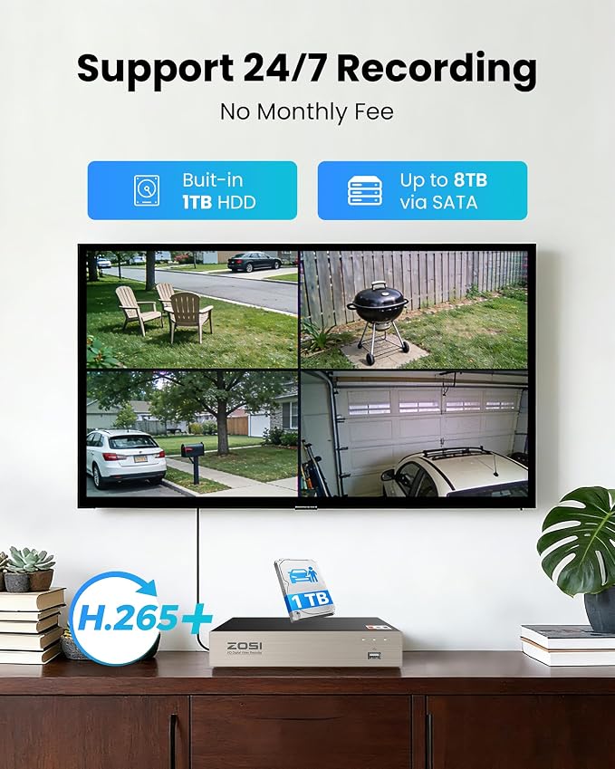 ZOSI 3K Lite Home Security Camera System - Image 6