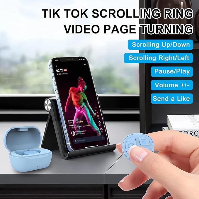 Tiktok Scrolling Ring, Scrolling Ring Remote - Image 2