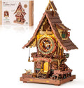 ROBOTIME 3D Wooden Puzzles for Adults-Cuckoo Clock Wooden Models for Adults to by ROBOTIMEBuildingThingstoLife