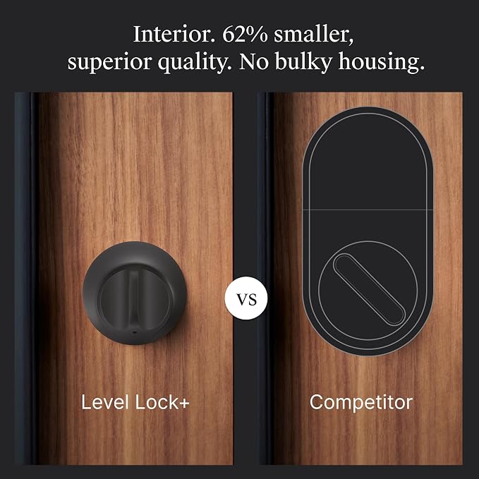 Level Lock+ WiFi Deadbolt Smart Lock - Image 3