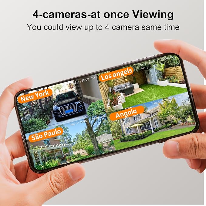LETSCEE Security Cameras Outdoor WiFi, 5G/2.4G Cameras - Image 5