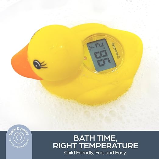 Dreambaby Duck Baby Bath Thermometer – Instant Results, Digital Water & Room - Image 2