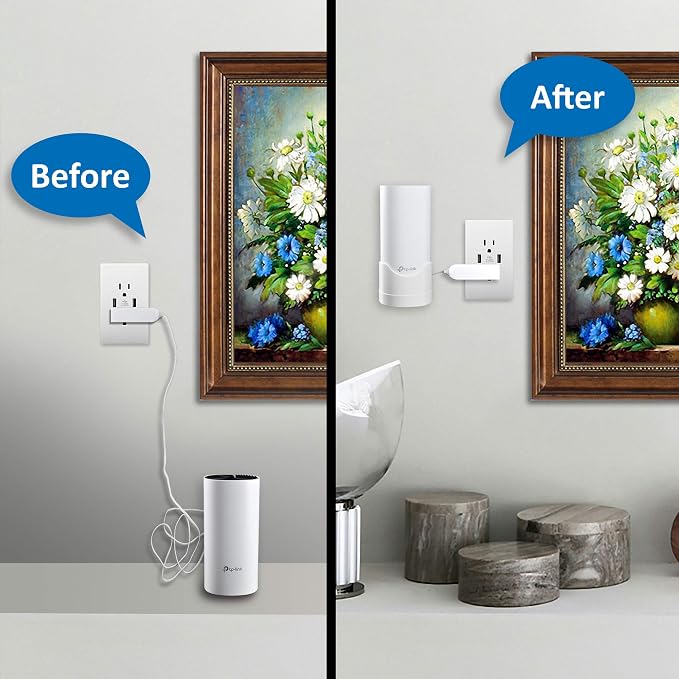 Wall Mount Bracket for Deco S4, W2400 Mesh WiFi System（2 Pack - Image 2