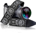 Art Tribute Camera Strap, Vintage Embroidered Neck Shoulder & Crossbody Camera by ArtTribute