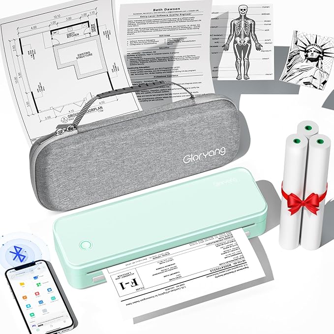 Gloryang Inkless Portable Printer by Gloryang