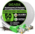 GEARit Cat6 Outdoor Ethernet Cable CCA Copper Clad, Waterproof, Direct Burial by GEARit