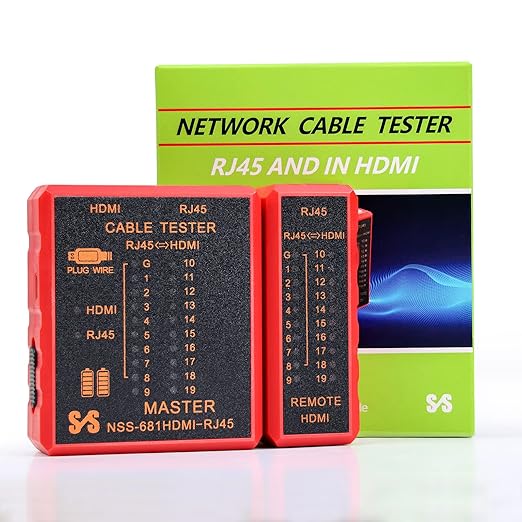 HDMI Tester Portable High Definition Network Cable Tester Checker - Image 7