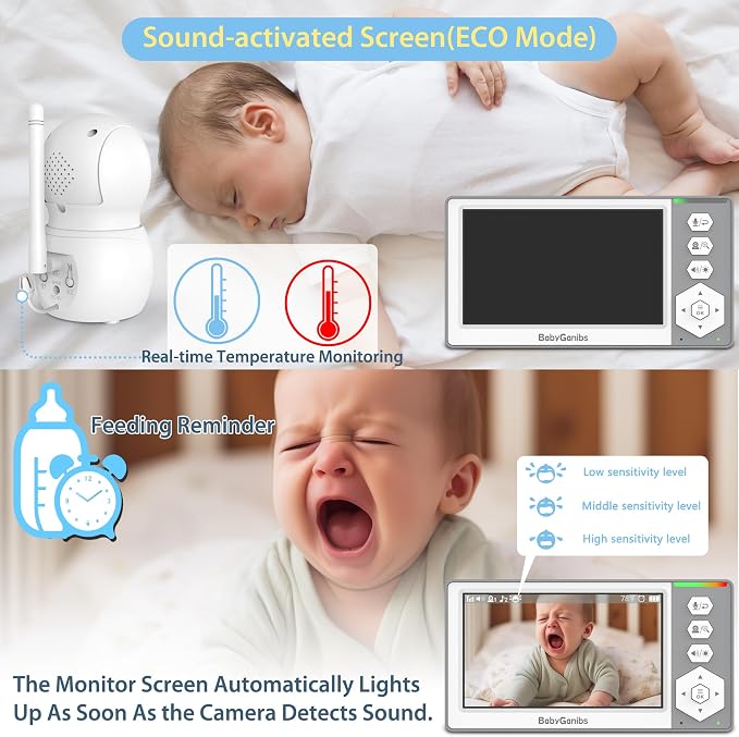 Baby Monitor with 2 Cameras Standby - Image 5