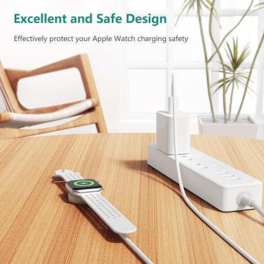 Upgraded Apple Watch Charger, Magnetic Fast Charger, USB C Charger Block Plug - Image 2
