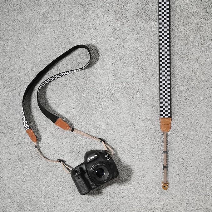 MoKo Camera Strap, Cotton Vintage Camera Strap, Adjustable Neck & Shoulder - Image 7