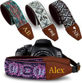 Art Tribute Custom Camera Strap Retro Pink by ArtTribute