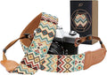 Padwa Lifestyle Cool Ethnic Style Apricot Camera Strap by PadwaLifestyleCameraStrap