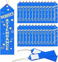 Wavwavw 100 Pcs Perfect Attendance Ribbons Bulk 8" x 2" Prizes Ribbons by Wavwavw