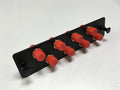 RiteAV LGX Footprint Fiber Optic Cable FC Adapter Patch Panel 8 Ports Loaded by RiteAV
