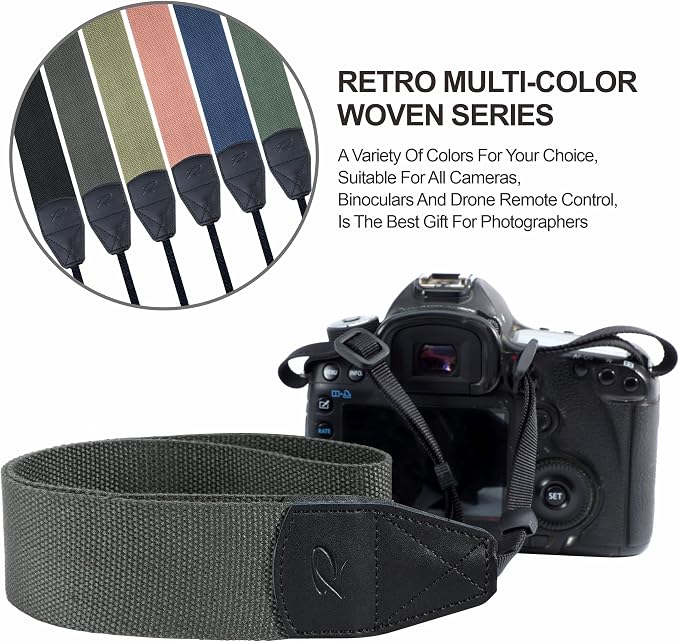 Padwa Lifestyle Grey Camera Strap - Image 5