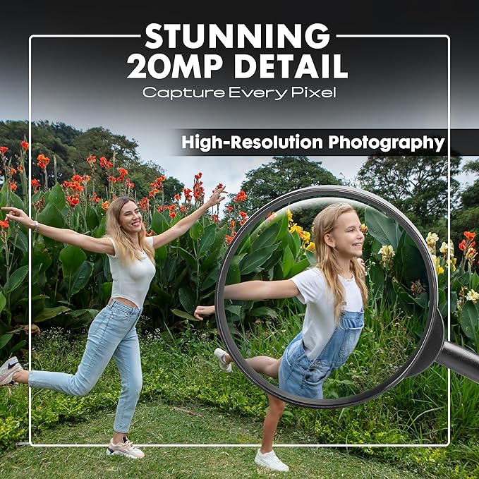 Minolta MN40Z 20MP Digital Camera – 40x Optical Zoom, 1080p FHD Video, 3.0" LCD - Image 3