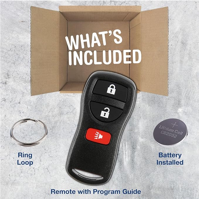 KeylessOption Key Fob for 2002 2003 2004 2005 2006 2007 2008 2009 2010 2011 - Image 3