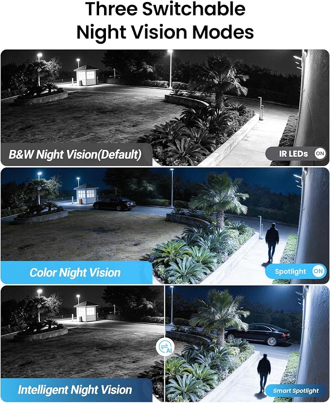 ZOSI 4K PoE Security Camera System, Person Vehicle Detection, Night Vision - Image 5