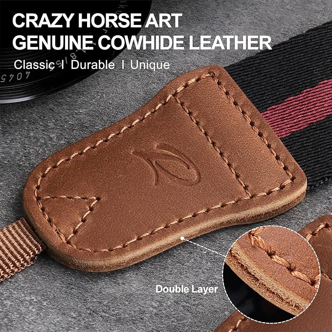 Padwa Lifestyle Stripes Camera Strap - Image 3