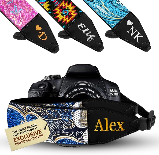 Art Tribute Custom Camera Strap Indian Ocean by ArtTribute