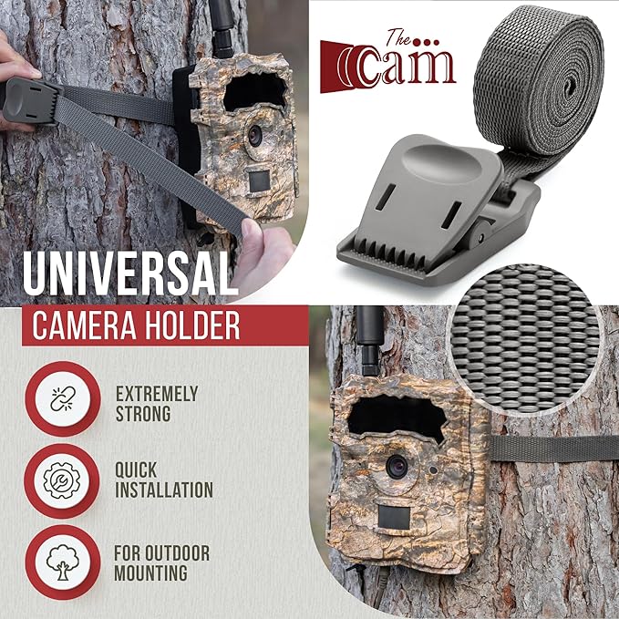 The...Cam Quick Camera Holder EasyStrap-3, Premium 3 Pack Trail Camera Straps - Image 4
