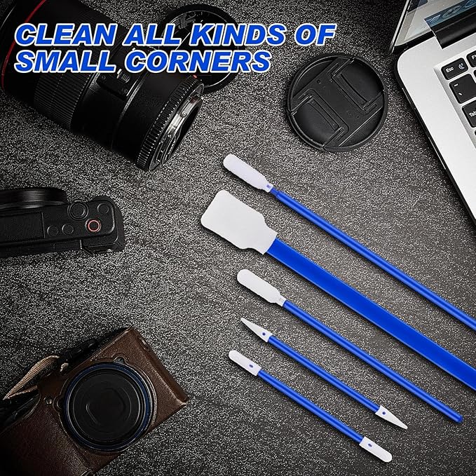 500 Pack Foam Tip Cleaning Swab Kit 5 Types Multi Purpose Swabs Cleanroom - Image 4