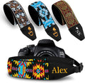 Art Tribute Custom Camera Strap Bohemian Yellow by ArtTribute