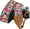 Padwa Lifestyle 2" Wide Classic Crazy Horse Art Cowhide Head Cotton Camera by PadwaLifestyleCameraStrap