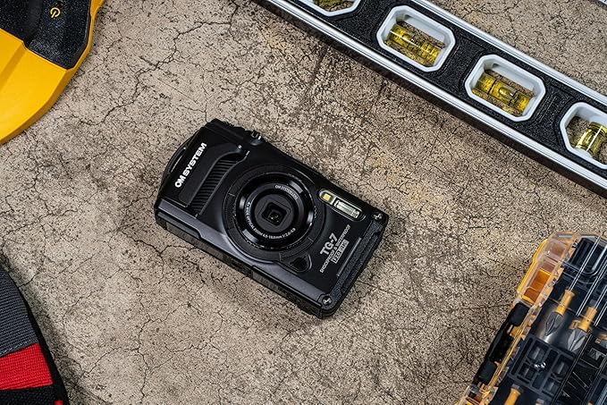 OM SYSTEM Olympus Tough TG-7 Black Underwater Camera, Waterproof, Freeze Proof - Image 7