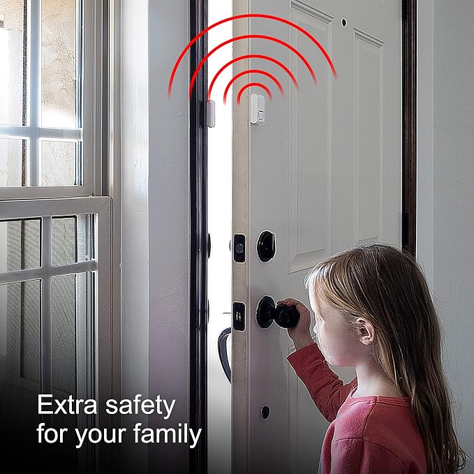 UltraPro Personal Security Window and Door Alarm, 12 Pack, DIY Protection - Image 5
