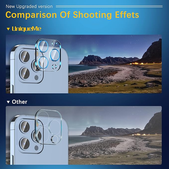 UniqueMe Camera Lens Protector Compatible - Image 7