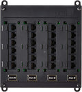 Leviton Twist and Mount Patch Panel, CAT 6 24 Port by Leviton
