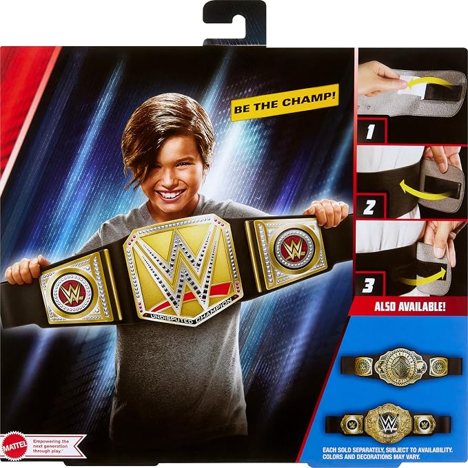 Mattel WWE Championship Title, Undisputed WWE Universal Championship Role-Play - Image 6
