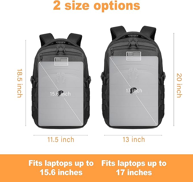 Wotony Military tactical backpack, backpack - Image 5