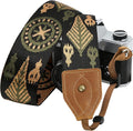 Padwa Lifestyle 2" Wide Classic Crazy Horse Art Cowhide Head Cotton Camera by PadwaLifestyleCameraStrap