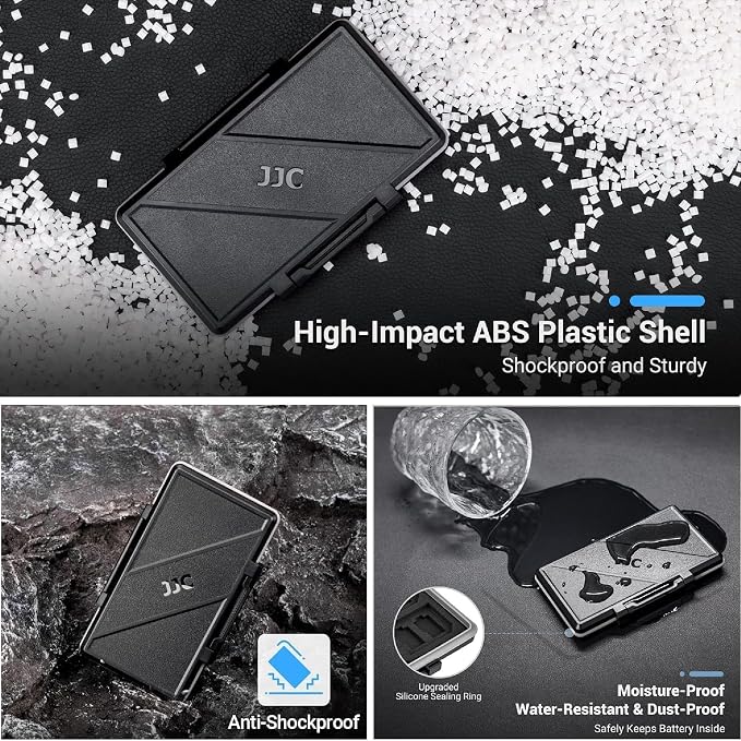 36 Slots Memory Card Case Water-Resistant Anti-Shock Memory Card Wallet - Image 4