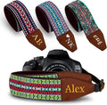 Art Tribute Custom Camera Strap California Weave- Add Your Text and We Make It by ArtTribute