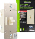 Enbrighten Almond Z-Wave Plus Smart Light Switch by Enbrighten