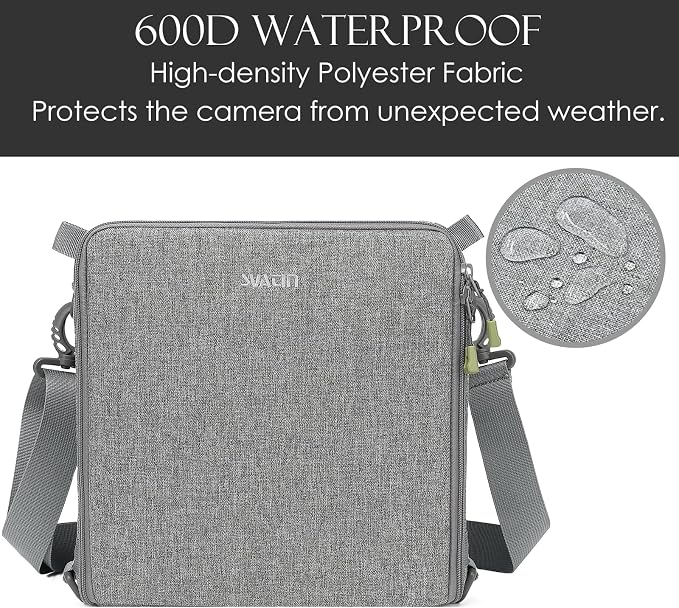 Camera Insert Bag, Shockproof &Pressure-proof Dual Opening Padded Camera Lens - Image 5