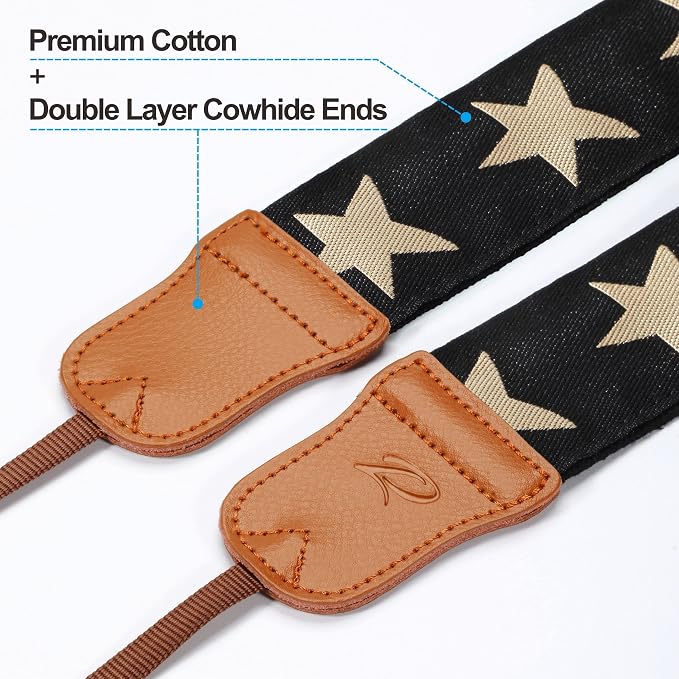 Padwa Lifestyle Pentagram Embroidered Camera Strap - Image 2