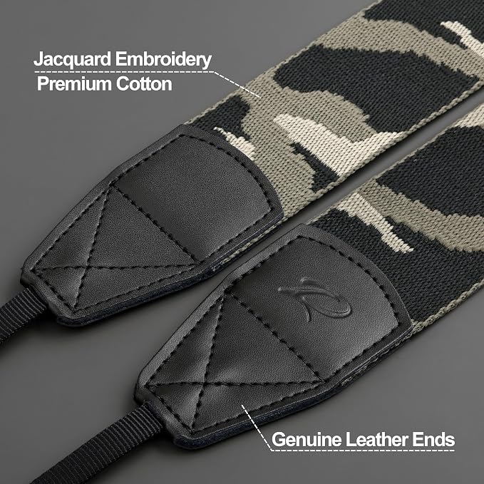 Padwa Lifestyle Camouflage Camera Strap - Image 2